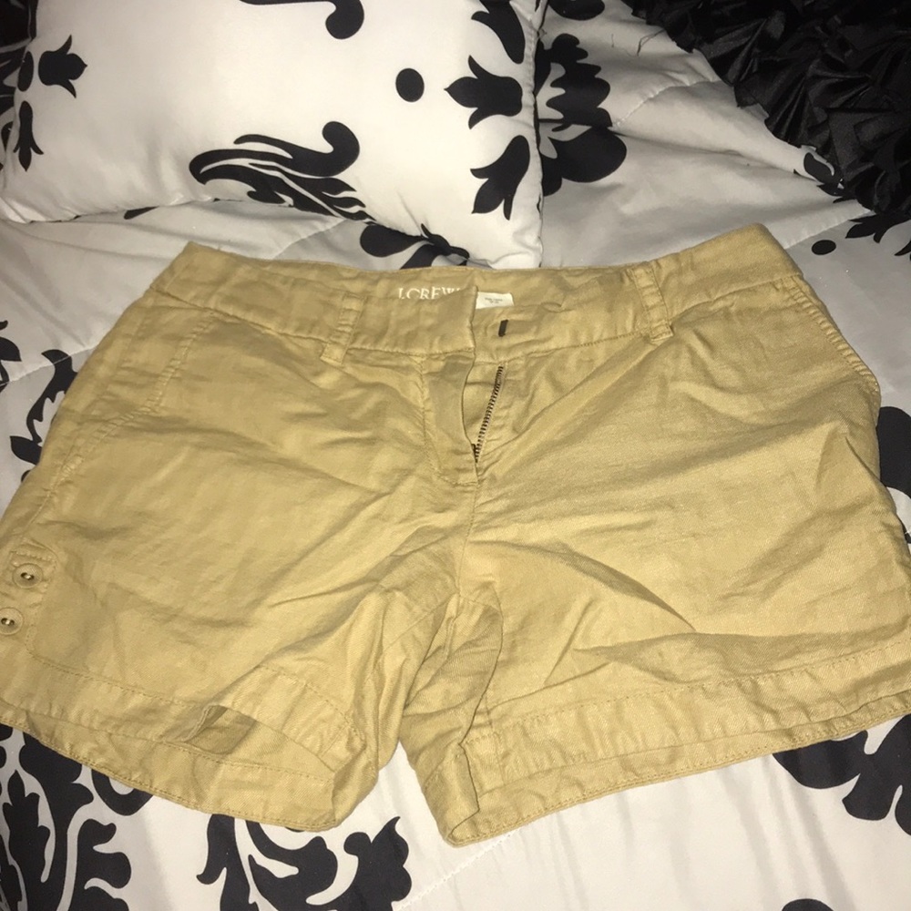 J crew khaki shorts